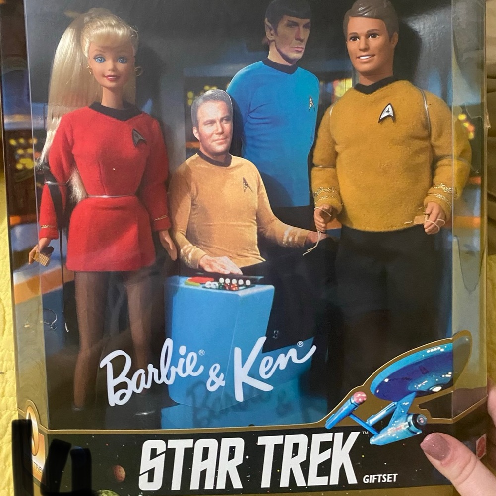 Barbie and Ken Star Trek